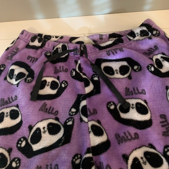 Panda PJ Lounge Pants (Fits M-L juniors - Picture 4 of 12